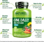 NATURELO Mens Multivitamins - One Daily Multivitamin for Men with Vitamins, Minerals & Organic Whole Foods, Boost Energy & Health, Non-GMO, 120 Vegetarian Capsules - Image 3