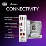 Cooler Master NR2 Pro Mini ITX – Intel Ultra 7 265F 2.4GHz (5.3 GHz Turbo) | Gigabyte RTX 5070 Ti 16GB & B860I AORUS PRO ICE| 32GB DDR5 6000MHz | 2TB Gen4 M.2 | WiFi | Windows 11 | 280mm AIO Gaming PC - Image 8