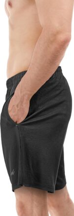 NY Threads Men's Athletic Shorts Quick Dry Loose-Fit Lightweight Running Workout Gym Shorts with Pockets - Image 4