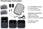 CreatorMic voice-enhancing mini wireless microphone for iPhone/Android/Camera - limiter, voice EQ, noise cancel, echo remove, magnetic mount – lapel mic clip on for video/vlog/YouTube/Tiktok - Image 12