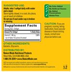 Nature Made Vitamin E 180 mg (400 IU) dl-Alpha, Dietary Supplement for Antioxidant Support, 100 Softgels, 100 Day Supply - Image 6