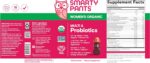 SmartyPants Organic Women's Multivitamin Gummies: Biotin, Probiotics, Methylfolate, Omega 3 (ALA), Vitamin D3, C, Vitamin B12, B6, A, K & Zinc, Inositol, Gluten Free, 120 Count (30 Day Supply) - Image 14