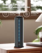 1800 Sq Ft Waterless Diffuser, 100ml Hotel Collection Diffuser Scent Air Machine for Home Cold Air Essential Oil Diffuser for Large Room Office Quiet (Titanium Gray) - Image 8