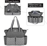 CURMIO Home Health Nurse Bag, Portable Medical Supplies Tote for Home Visits, Clinical Study, Health Care - Image 4