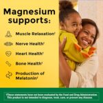 Nature Made High Absorption Magnesium Complex Soft Chews, Magnesium Supplement for Muscle, Heart, Bone Support, Magnesium Citrate & Malate Blend 250 mg per Serving, 40 Vegetarian Chews, 20 Day Supply - Image 3