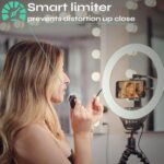 CreatorMic voice-enhancing mini wireless microphone for iPhone/Android/Camera - limiter, voice EQ, noise cancel, echo remove, magnetic mount – lapel mic clip on for video/vlog/YouTube/Tiktok - Image 6