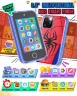 Kids Smart Phone, 3.5'' Touchscreen Kid Phones with Dual Camera, Educational Toddler Learning Toys for 3-10 Year Old Boys, Christmas Birthday Gifts, Music Player, Habit Tracker, Games - Image 3