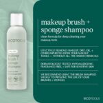 EcoTools Makeup Brush Cleanser + Silicone Cleansing Pad Bundle, Deep Cleaning Shampoo for Makeup Sponges & Brushes, Brush Cleaner Pad, Vegan & Cruelty-Free, Gentle Formula - Image 6