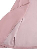 SweatyRocks Women's Casual Lightweight Jackets Ruched 3/4 Sleeve Open Front Work Office Blazer Suit Jacket - Image 6