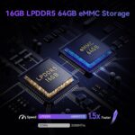 Beelink Me Mini, Mini PC NAS, Intel N150 CPU, 16GB LPDDR5, 64GB eMMC, 6*M.2 PCIe3.0 SSD Slots(MAX 24TB), Dual 2.5G LAN/WiFi6/BT5.2/USB3.2/HDMI, HTPC, Private Cloud, Soft Router, Storage Solution - Image 4