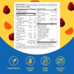 Nature's Way Alive! Men's Multivitamin Gummies, Supports Energy Metabolism*, Muscle Function*, Superfood Antioxidants(1), B-Vitamins, Vegetarian, Fruit Flavored, 150 Gummies (Packaging May Vary) - Image 6