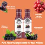Awards-Winning Non-Alcoholic Wine Alternative – Low-Sugar Organic Malbec with Herbal Anti-Inflammatory Blend, Sulfite-Free, Perfect for Mocktails & Cocktails (4 BPA-Free Bottles, 12 oz Each) - Image 4