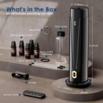 Waterless Scent Diffuser – 1200 Sq Ft Coverage, Essential Oil Diffuser with Remote Control, Quiet Aromatherapy Diffuser with LED Light & Timer, Scent Air Machine for Home, Office, Hotel - Image 8