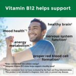 Nature Made Vitamin B12 500 mcg, Dietary Supplement for Energy Metabolism Support, 200 Tablets, 200 Day Supply - Image 4