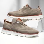 Wearbreeze Shoes for Men,Business Casual Shoes Mens,Comfortable Urban Dress Shoe for Men,Oxfords Mesh Sneakers,Breathable Upper Footwear,Lace-Up Lightweight Tennis Walking Shoe - Image 6
