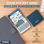 Franklin MDE-1200 Electronic Dictionary and Thesaurus – English Dictionary, Synonyms, Spell Checker, Word Games, Grammar Tools, Digital Dictionary, Portable Device with LCD Screen - Image 4