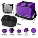 ASA TECHMED Nurse Essentials for Work Starter Kit, Stethoscope, Blood Pressure Monitor, Otoscope, Tuning Forks and More. 18 Pcs Doctor Kit, Nurse Gift (Purple) - Image 3