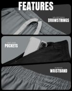 NY Threads Mens Athletic Shorts 2 Pack Quick Dry Lightweight Running Workout Gym Shorts with Pockets - Image 5