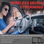 Pyle Boat Bluetooth Marine Stereo Receiver - Marine Head Unit Din Single Stereo Speaker Receiver - Wireless Music Streaming, Hands-Free Calling, CD Player/MP3/USB/AUX/ AM FM Radio -PLCD43BTM (Black) - Image 6