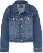 The Children's Place Girls' Basic Denim Jacket - Image 2