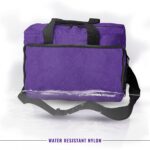 ASA TECHMED Nurse Bag for Medical Equipment, Nurse Accessories Bag Ideal for Doctors, Nurses, Home Health Aids, Medical Students (Purple) - Image 7