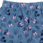Disney Minnie Mouse Rainbow Floral T-Shirt and Chambray Shorts Outfit Set Infant to Big Kid Sizes (12 Months - 14-16) - Image 6