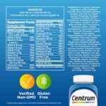 Centrum Multivitamin for Men, Multivitamin/Multimineral Supplement with Vitamin D3, B Vitamins and Antioxidants, Gluten Free, Non-GMO Ingredients - 200 Count - Image 10