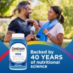 Centrum Multivitamin for Men, Multivitamin/Multimineral Supplement with Vitamin D3, B Vitamins and Antioxidants, Gluten Free, Non-GMO Ingredients - 200 Count - Image 7