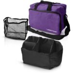 ASA TECHMED Nurse Bag for Medical Equipment, Nurse Accessories Bag Ideal for Doctors, Nurses, Home Health Aids, Medical Students (Purple) - Image 6