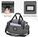 Damero Professional Medical Bag Empty, First Responder Trauma Bag with Detachable Dividers for Home Health Care, EMT, EMS, Gray(BAG ONLY) - Image 5