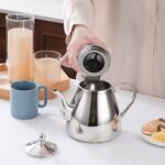 SANQIAHOME Stainless Steel Teapot with Infuser 1500ml - Image 5