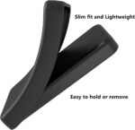 Mp3 Player Case for TIMMKOO Q8, Q5 and Q3E 4.0 inch, Fotosuncy Slim Fit Soft TPU Matte Cover with Cleaning Cloth Black - Image 5