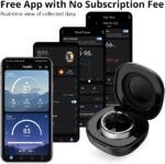 R02 Smart Ring, a Smart Ring for Women and Men, with a Charging case, Supports Heart Rate, Blood Oxygen, Sleep Health Monitoring, and Sports Tracking Ring. (Silver, 10#) - Image 8