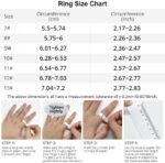 R02 Smart Ring, a Smart Ring for Women and Men, with a Charging case, Supports Heart Rate, Blood Oxygen, Sleep Health Monitoring, and Sports Tracking Ring. (Silver, 10#) - Image 7