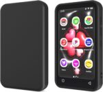 Mp3 Player Case for TIMMKOO Q8, Q5 and Q3E 4.0 inch, Fotosuncy Slim Fit Soft TPU Matte Cover with Cleaning Cloth Black - Image 2