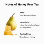 OSULLOC Honey Pear Tea (Sweet Pear & Honey Flavor), Fruit tea Blend, Premium Teabags from Jeju Island, 20 count - Image 5