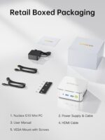 GMKtec Mini PC Computer, G10 Ryzen 5 3500U (Beats N150/N97), 16GB RAM 512GB SSD 2.5GbE NIC LAN Desktop Office Home Business HTPC Proxmox, Triple 4K Display, WiFi, BT, USB-C, DP, Type-C PD, HDMI 2.1 - Image 9
