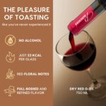 ALTERNATIVA Dry Red Non-Alcoholic 0.0% – Italian Dealcoholized Alcohol-Free Drink – Ideal for Celebrations and Gifts – 750 ml Bottle - Image 4