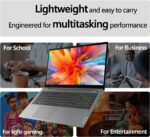 Lenovo IdeaPad 1 Student Laptop, 15.6" FHD Display, Intel Dual Core Processor, 12GB RAM, 512GB SSD + 128GB eMMC, 1 Year Office 365, Wi-Fi 6, Webcam, Bluetooth, SD Card Reader, Windows 11 Home, Grey - Image 7