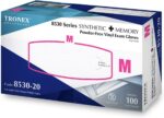 Tronex All-In-One Disposable PPE Kit for Home Health, Workplace, and Classroom Including Vinyl Exam Gloves, Isolation Gowns, Medical Face Masks, Shoe Covers, Hairnets (Medium) - Image 3