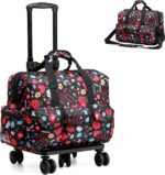 Nurse Rolling Medical Duffle Bag Work Nursing School College Student Must Have Clinical Home Health Cna Nr Gifts Carry On Bag with Wheels Doctor Emt Ems Healthcare Equipment Homecare Physician (Nurse) - Image 2