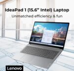 Lenovo IdeaPad 1 Student Laptop, 15.6" FHD Display, Intel Dual Core Processor, 12GB RAM, 512GB SSD + 128GB eMMC, 1 Year Office 365, Wi-Fi 6, Webcam, Bluetooth, SD Card Reader, Windows 11 Home, Grey - Image 3