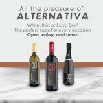 ALTERNATIVA Dry Red Non-Alcoholic 0.0% – Italian Dealcoholized Alcohol-Free Drink – Ideal for Celebrations and Gifts – 750 ml Bottle - Image 8