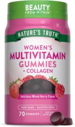 Nature's Truth Womens Multivitamin Gummies Plus Collagen & Biotin | 70 Count | Non-GMO & Gluten Free Supplement - Image 2