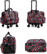 Nurse Rolling Medical Duffle Bag Work Nursing School College Student Must Have Clinical Home Health Cna Nr Gifts Carry On Bag with Wheels Doctor Emt Ems Healthcare Equipment Homecare Physician (Nurse) - Image 3