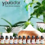 PURA D'OR Organic Perfect10 Essential Oils Set - 10x 10mL Wood Box Aromatherapy Gift Set - 100% Pure Therapeutic Grade for Relaxation and Wellness (Lavender, Peppermint, Eucalyptus, Tea Tree & More) - Image 7