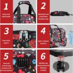 Nurse Rolling Medical Duffle Bag Work Nursing School College Student Must Have Clinical Home Health Cna Nr Gifts Carry On Bag with Wheels Doctor Emt Ems Healthcare Equipment Homecare Physician (Nurse) - Image 8
