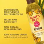 Burt's Bees Shea + Tropical Fruit Luminous Body Oil, Non-Greasy, Antioxidant Rich for Glowing Skin, Non-Irritating, Natural Origin Skin Care, 8 oz. - Image 3