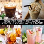 Nostalgia 3-Quart Iced Tea & Coffee Brewing System With Double-Insulated Pitcher, Strength Selector & Infuser Chamber, Also Perfect For Lattes, Lemonade, Flavored Water, Black - Image 6