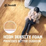 Yes4All EVA Interlocking Mats, Puzzle Floor Tiles, Foam Floor Padding with Border for Furniture, Home Space, Living Room, Garage 11,22,32 SQFT - Image 8